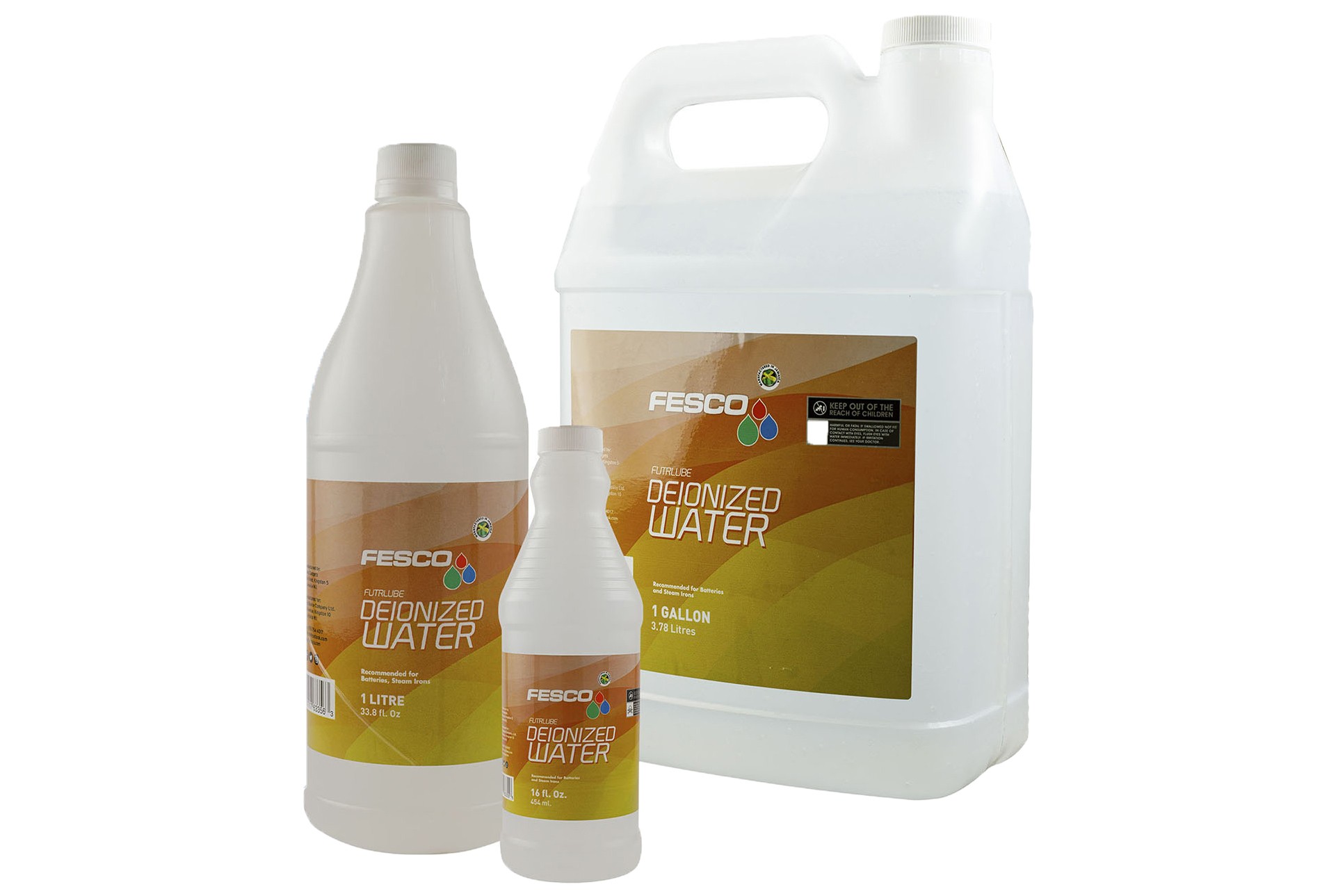 FUTRLUBE Deionized Water